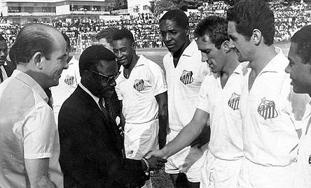 Pele and the Santos team halted the Civil war in Nigeria