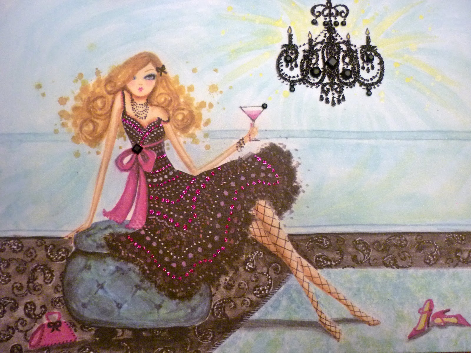 My First Card I love Papyrus