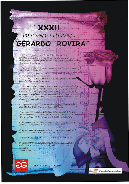 CARTEL GERARDO ROVIRA