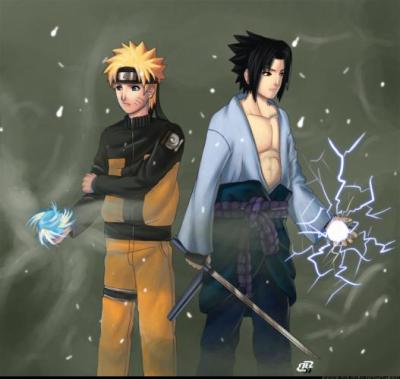gambar naruto vs sasuke