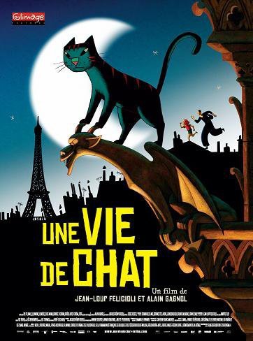 Une Vie De Chat Coloriage