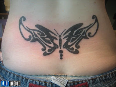 Tribal Lower Back Butterfly lower back butterfly tattoos. Tribal Lower Back Butterfly