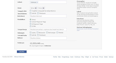 Data Total Facebookers Indonesia