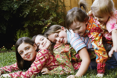 Children in Line