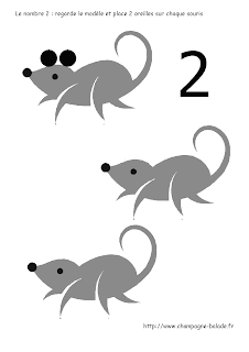 mathematique petite section PS nombre 2 souris prescolaire mathematique petite section PS nombre 2 souris prescolaire