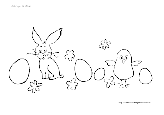 coloriage-printemps-paques-lapin-oeuf-poussin coloriage-printemps-paques-lapin-oeuf-poussin