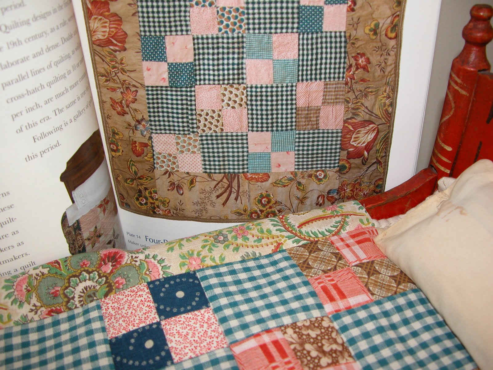 Notes from the Quilt Lab Another antique doll quilt