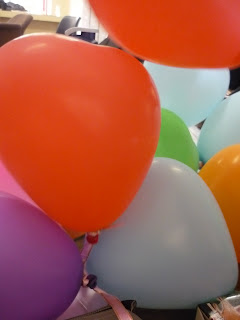 Pretty colorful balloons
