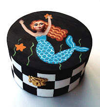 Blue Mermaid Craft Box