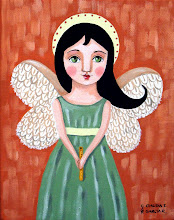 Angel holding a flute