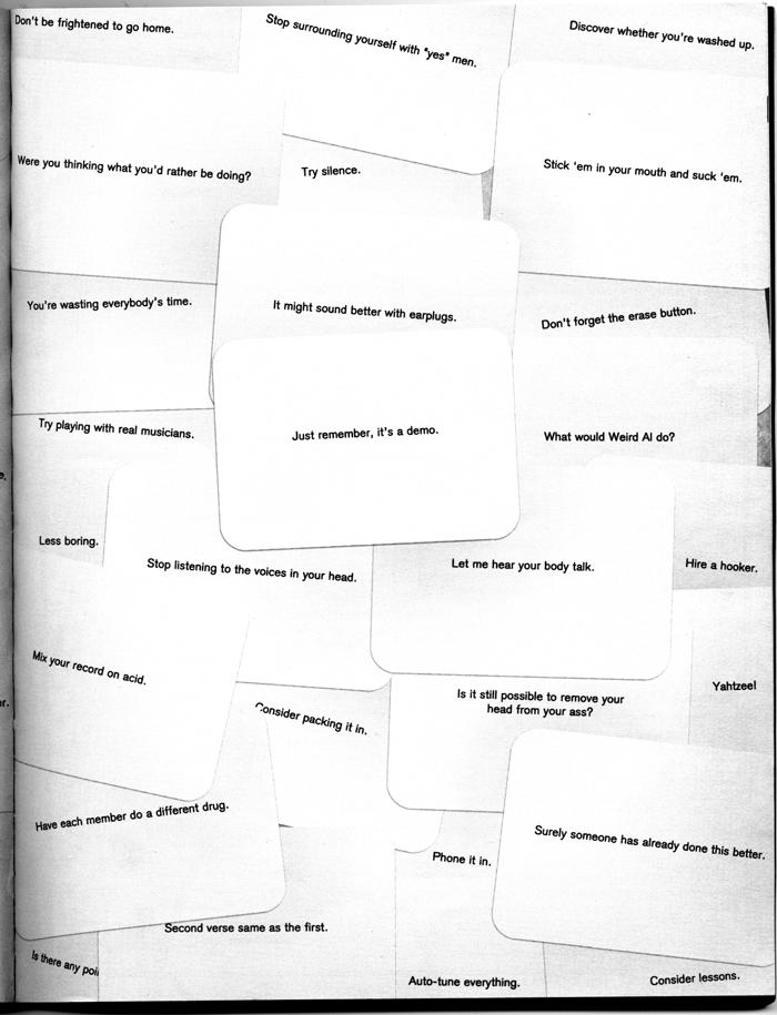 Brian Eno Cards Oblique Strategies Pdf