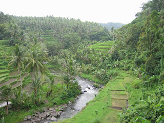 The river around Sayan