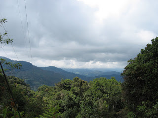 View of the Cameron Highlands near Tanah Rata