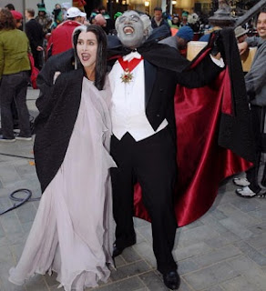 Meredith Viera and Al Roker channel The Munsters for a Today Show
