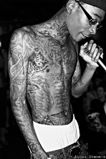 Wiz Khalifa Tattoos, Tattooing