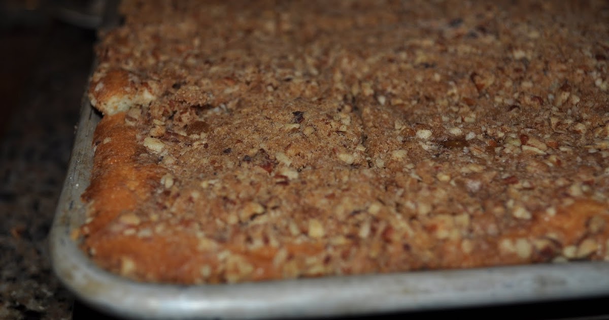 Beth's Favorite Recipes Cream Cheese Pecan Coffee Cake