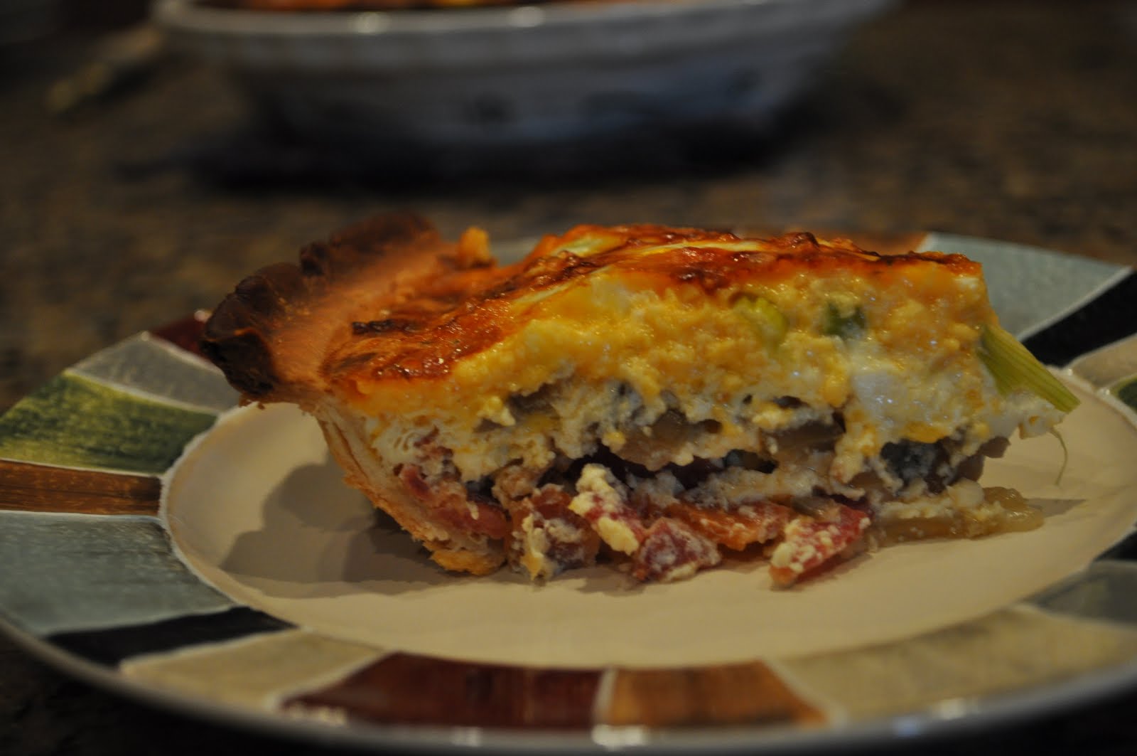 Beth's Favorite Recipes Bacon and Green Chile Quiche
