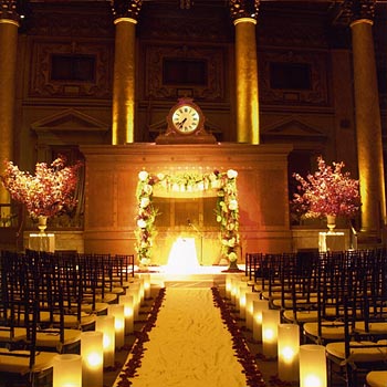 Candlelight Wedding Ceremony on Coretta S Elegant Events  The Beauty Of Candlelight