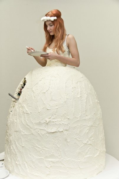 wedding cake dress and,