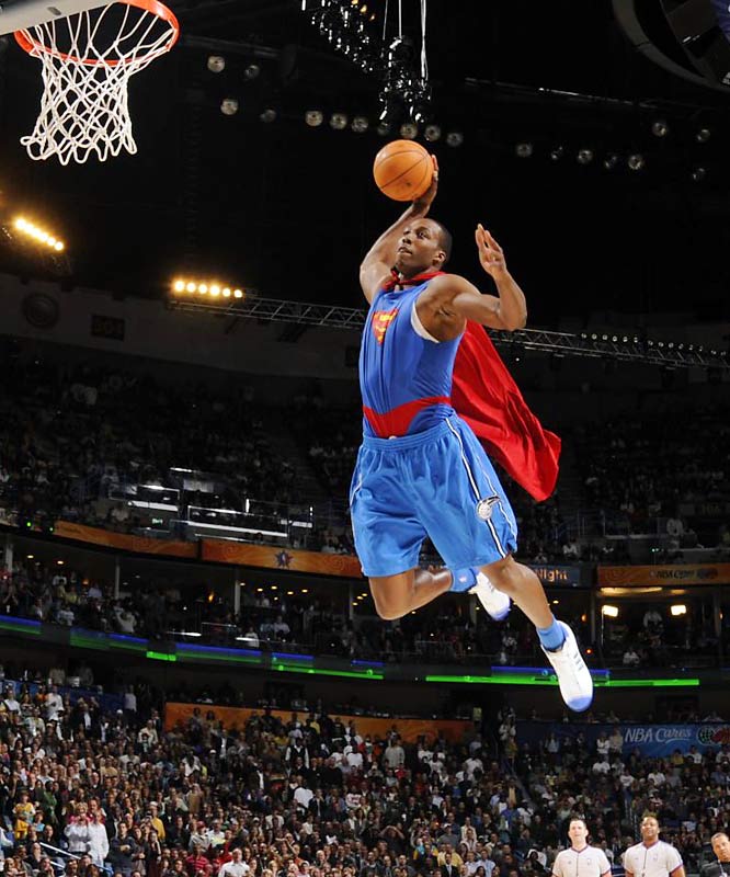 NBA Slam Dunk Contest dwight howard dunking pictures. NBA Slam Dunk Contest
