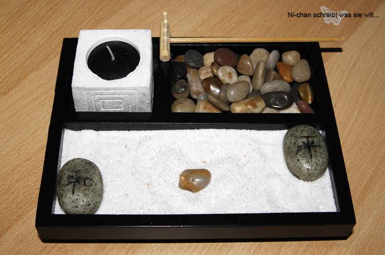 Ni-chan schreibt was sie will...: Japan für zu Hause: Mini Zengarten