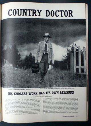 country doctor photographic essay W eugene smith's landmark portrait: 'country doctor' for his groundbreaking 1948 life magazine photo essay, country doctor -- seen here, in its entirety, followed. country doctor photographic essay W eugene smith's landmark portrait: 'country doctor' for his groundbreaking 1948 life magazine photo essay, country doctor -- seen here, in its entirety, followed.