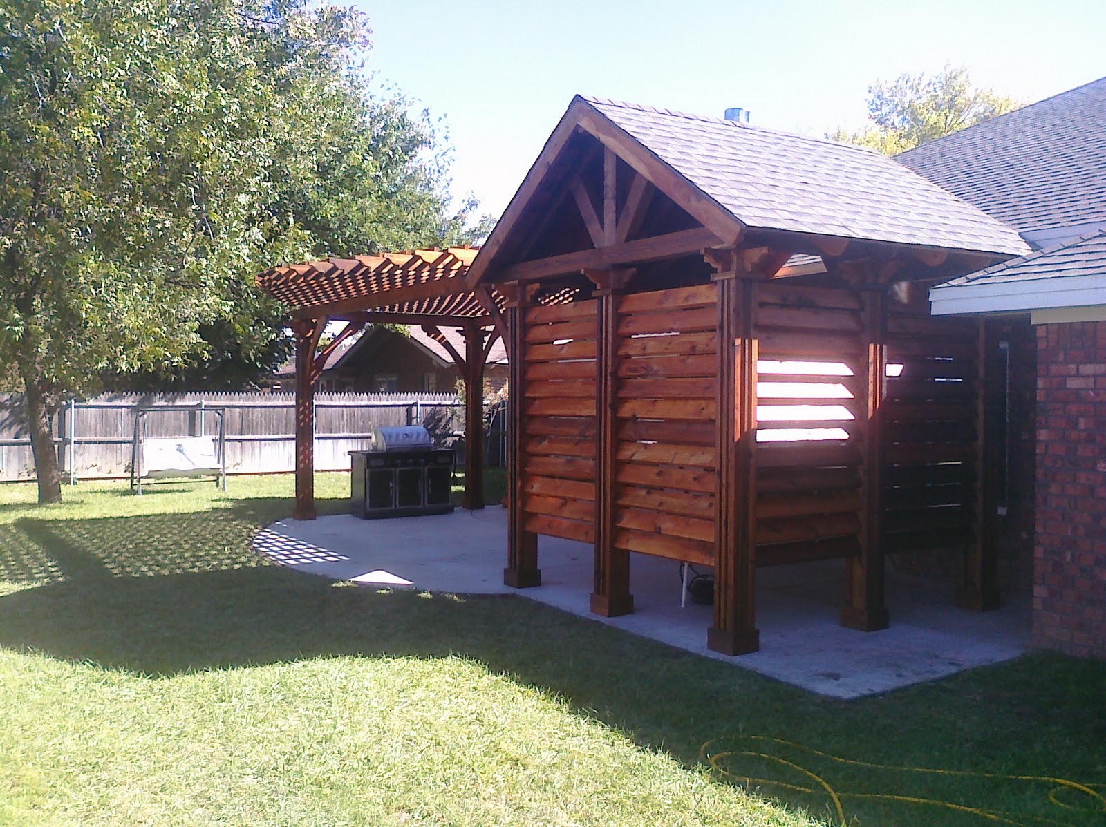 Pergolas, Arbors and Decks in Lubbock, TX Beautiful Pergola and