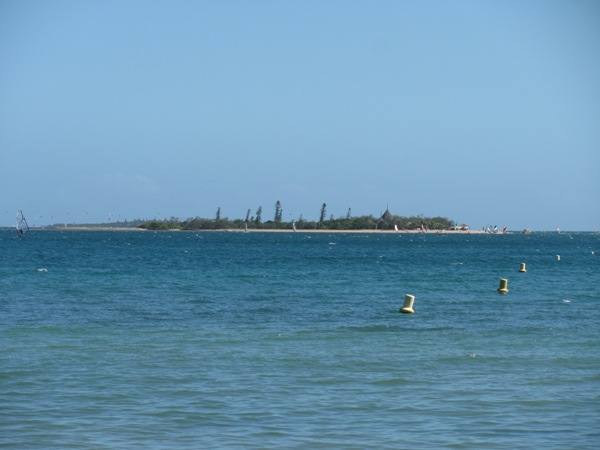 L'ïlot Canard, l'un des nombreux ilots près de Nouméa