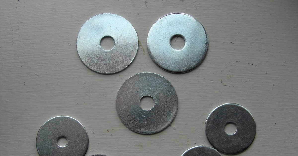 A girl and a glue gun Washers.