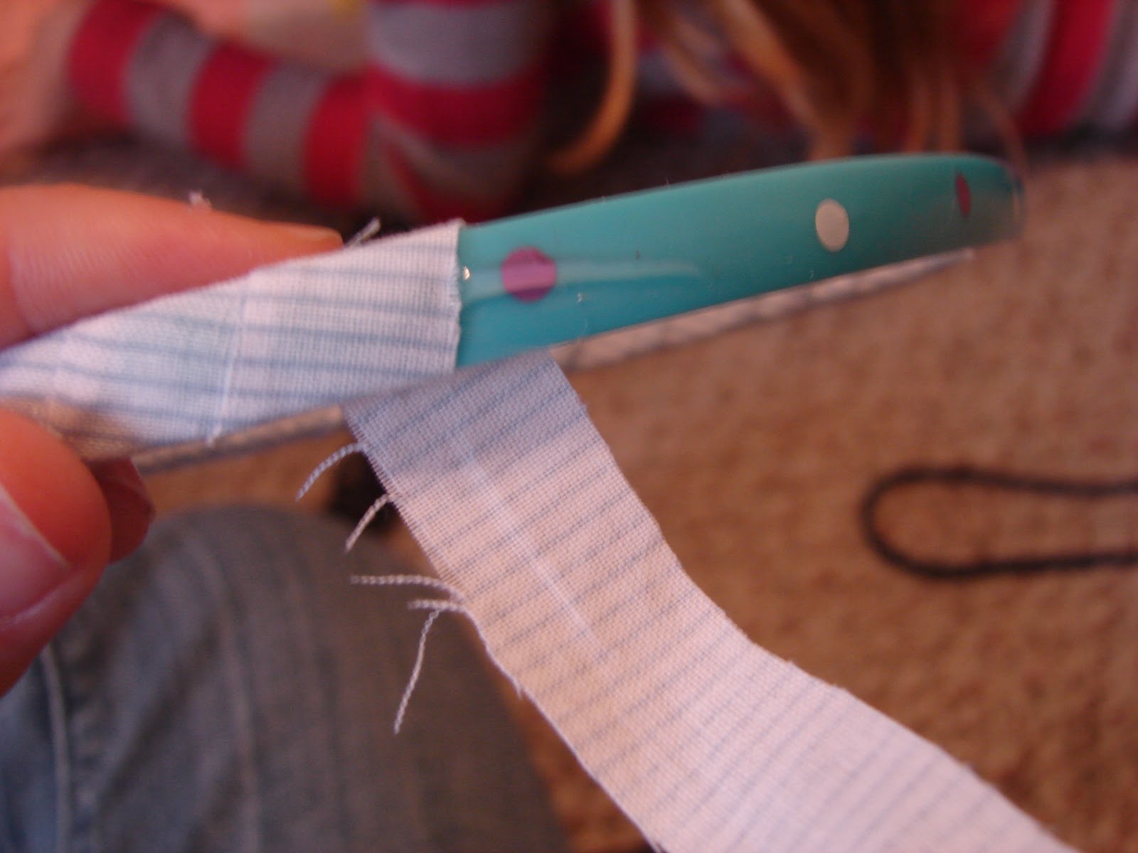 A girl and a glue gun fabric...