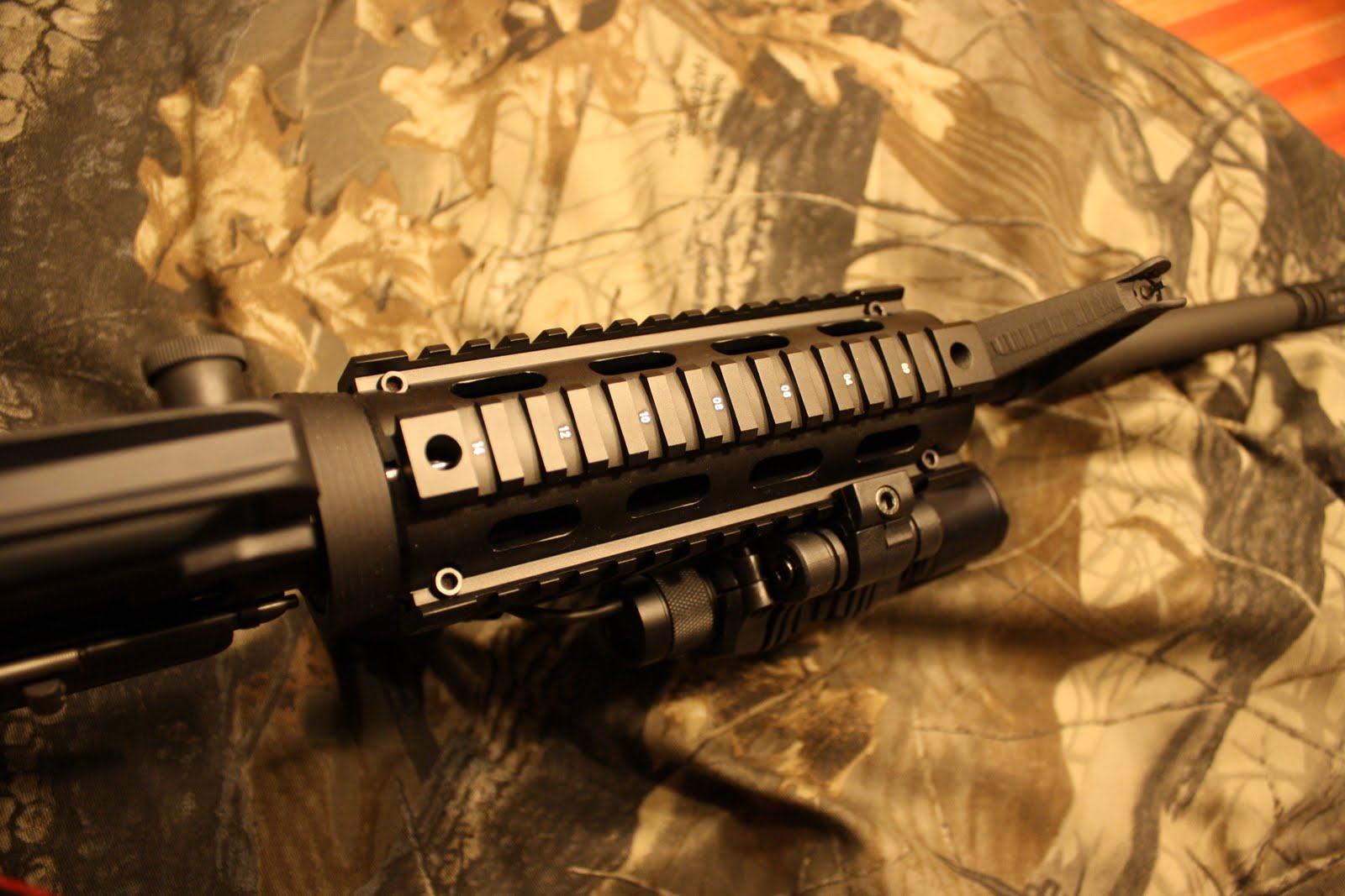 Straight Shooting Product review Aim Sports Carbinelength Quad Rail