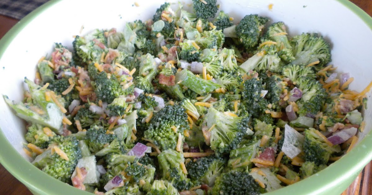 Gluten Free Eating Broccoli Salad