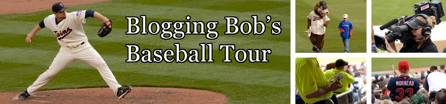 Blogging on Bob's Baseball Tour