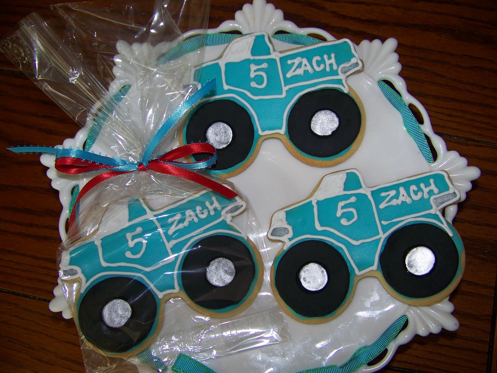 Plumeria Cake Studio Monster Truck Cookies