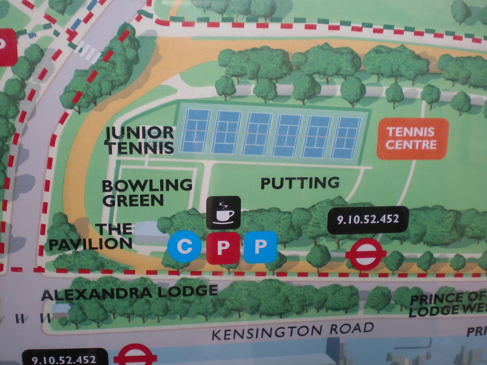 The Ham and Egger Files Adventure Golf Grass Putting at Hyde Park, London