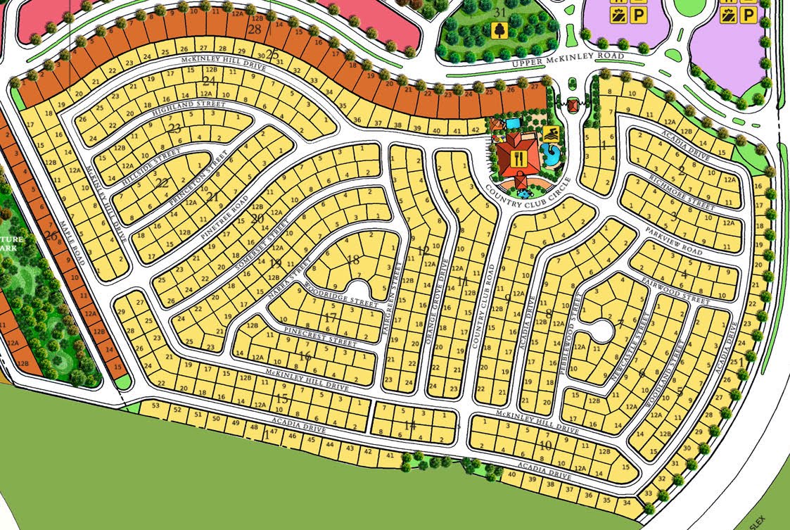 Mckinley Hill Village Map Philippine Property Investments.: Mckinley Hill Village