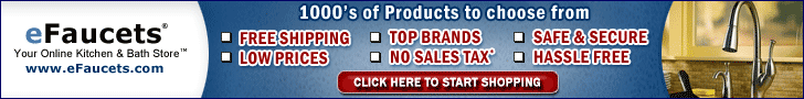 Shop eFaucets.com for Faucets, Sinks, Fixtures and More