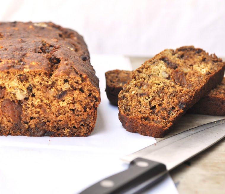 Anja's Food 4 Thought Banana Date Loaf