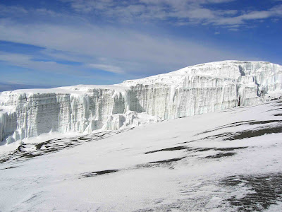 Glaciers on Kilimanjaro