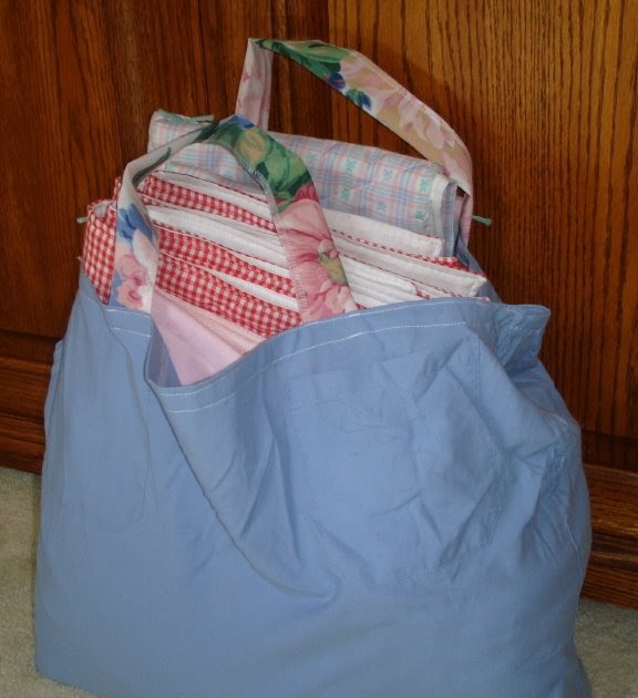 Green Bag Lady What to do with old scrubs.