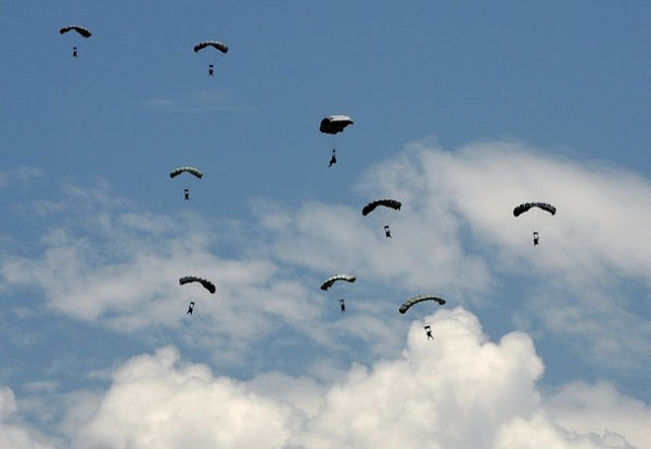 Curso de Paracaidista en los aires