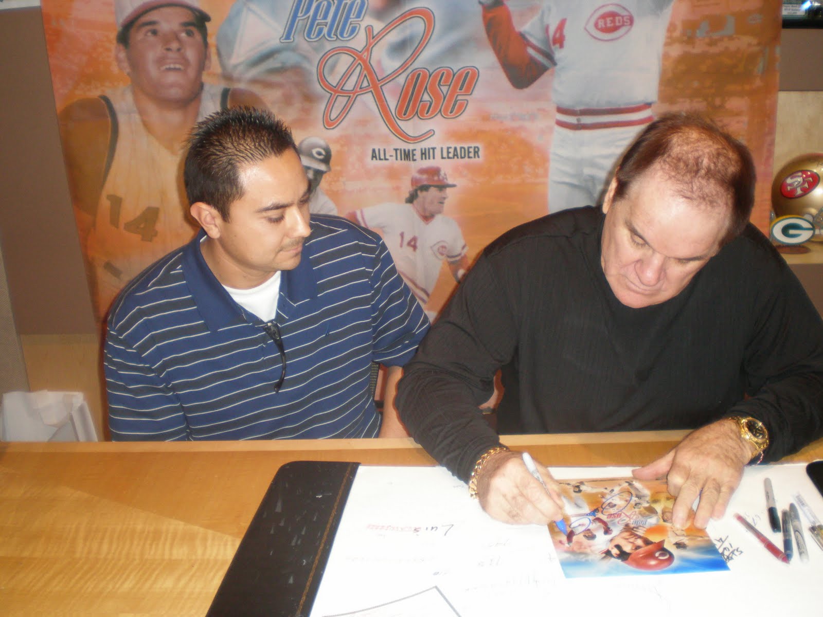 My Autograph Signings Pete Rose Autograph Signing