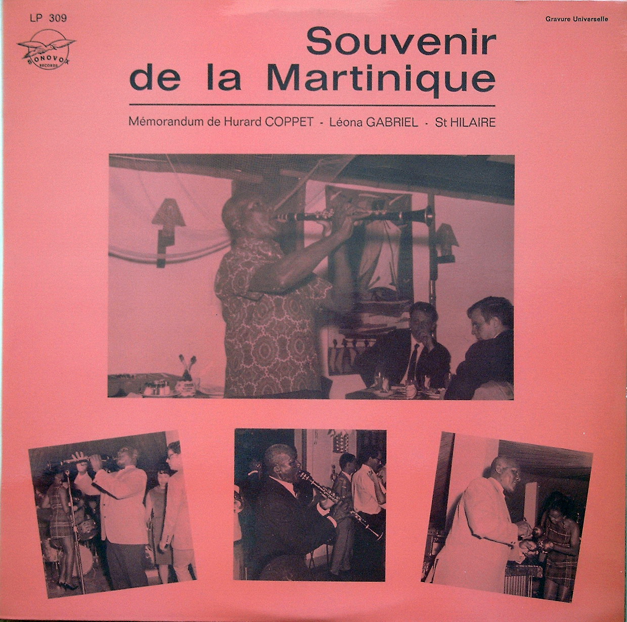 Hurard Coppet - Souvenir de la Martinique (1960) (Vinil rip) Lp+309