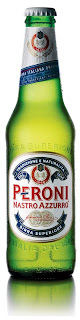 Peroni beer bottle