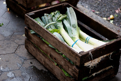 Fresh leeks
