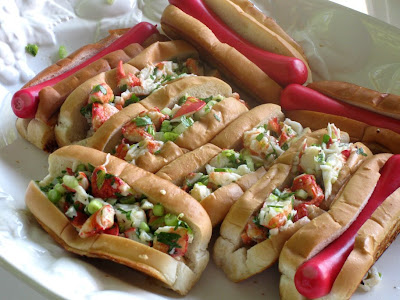 Lobster rolls and Red Hots