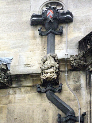 Tudor architecture (detail), Oxford University, UK