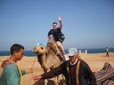 Son Isaac on Camel in Tangiers