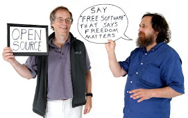 Richard Stallman & Linus Torvalds