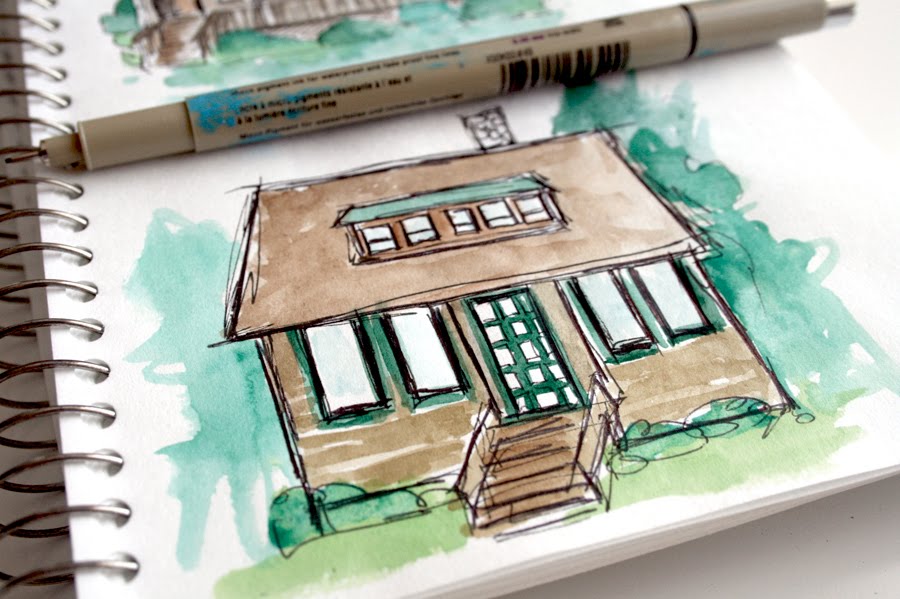 alisaburke peek inside my sketchbook